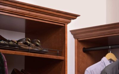 How Crown Molding Adds Elegance to Your Custom Closet