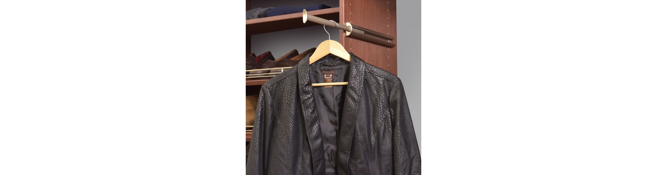 Valet Pole for Closet Wood Closet Designs