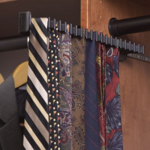 Scarf Rack for Closets - Wood Closet Designs