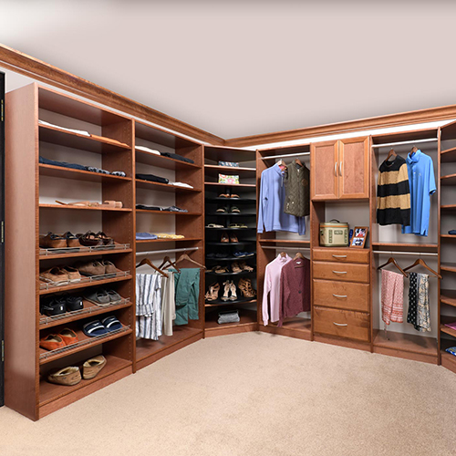 Wood Closet Systems Designs, How To Build Closet Shelves With Wood