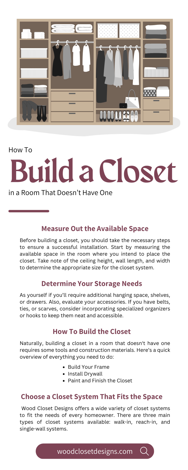 How To Build a Closet in a Room That Doesn&rsquo;t Have One